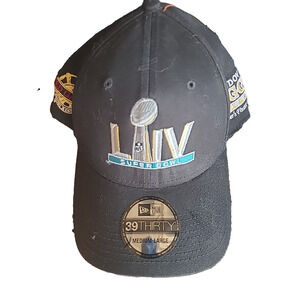 New Era Super Bowl LIV 9Forty Hat Size M/L Wendover Casinos Red Garter